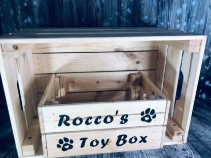 Wooden Pet Toy Box - Image 4