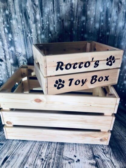 Wooden Pet Toy Box - Image 2