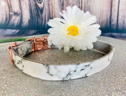 Grey Marbled Lead and Collar Set - Image 3