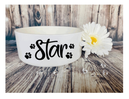 Personalised Ceramic Dog Bowl (Large) - Image 4